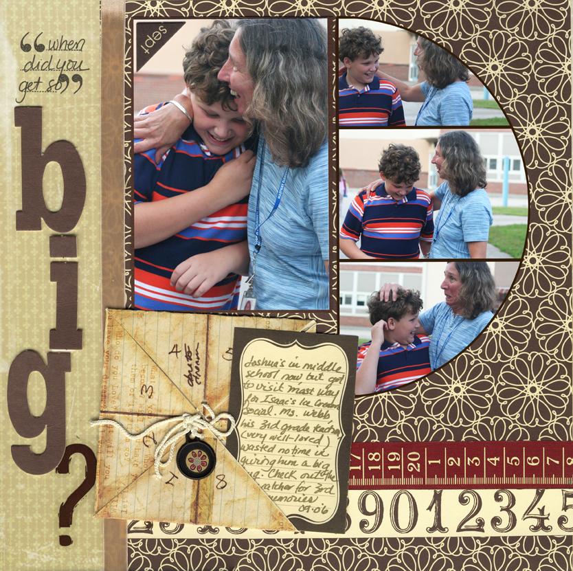 Scrapbook page parts: journaling