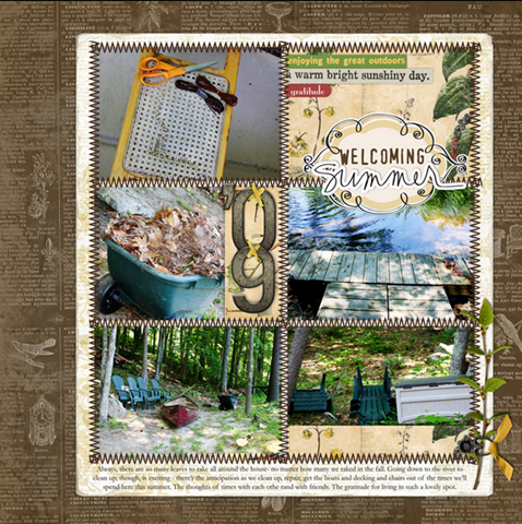 Ideas for Making Scrapbook Pages of Your Home – inside and out