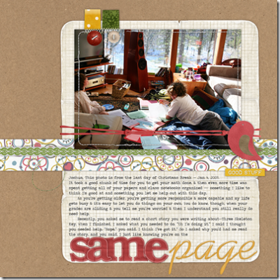 How to study scrapbook pages by others to get ideas for your own pages