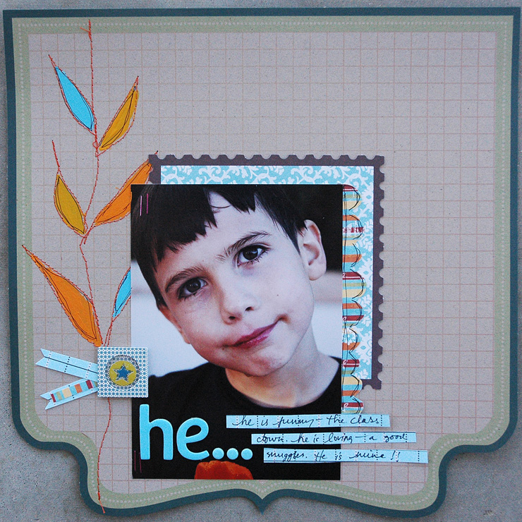 5 Ideas for Using Shaped Papers on your Scrapbook Pages