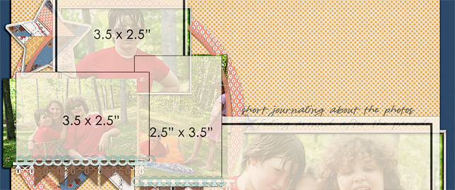 Scrapbook Page Sketch and Template Bundle (#82)