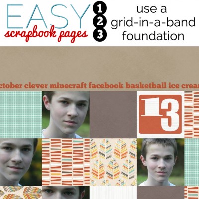  How to Make Easy Scrapbook Pages | Get It Scrapped