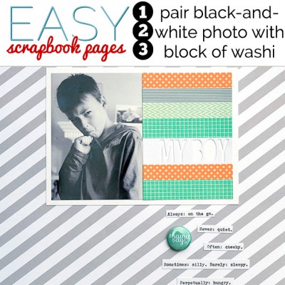  How to Make Easy Scrapbook Pages | Get It Scrapped
