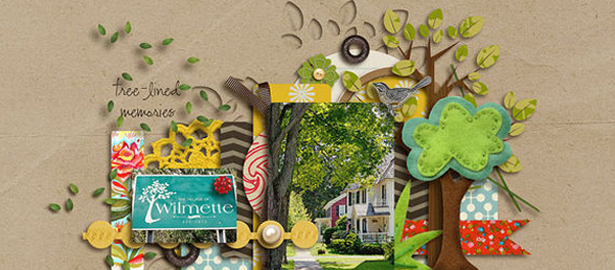 What’s Your Motif? Ideas for using Trees on your Scrapbook Pages