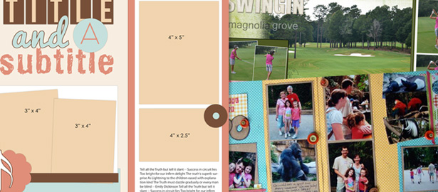 Double Up No 6 | Make a 2-Page Layout from a 1-Page Sketch or Template