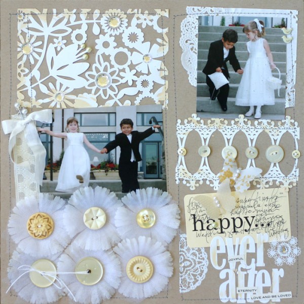 Layout Roundup: Ideas for Scrapbooking Weddings
