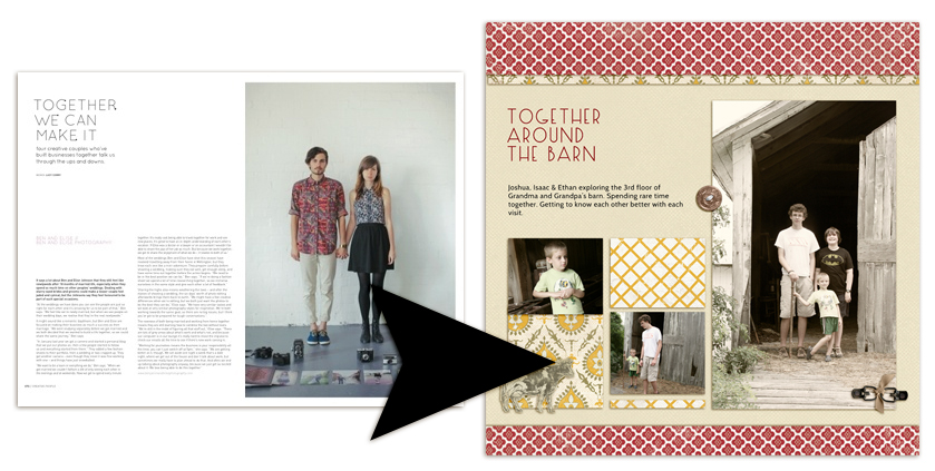 TLS004: Use a Magazine Layout to Guide Scrapbook Page Design (Video)