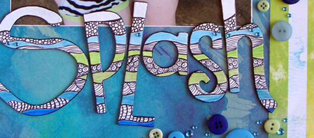 9 Embellishing Perk-ups for Your Scrapbook Page Titles