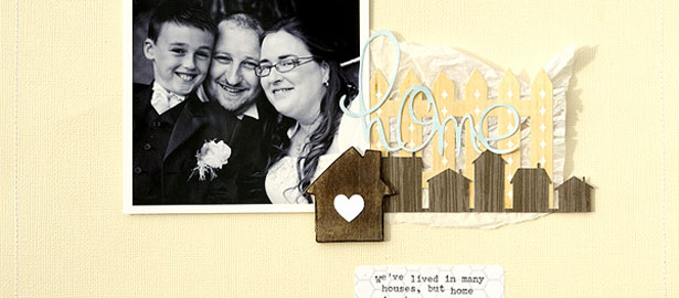 What’s Your Motif? Ideas for Using Houses on your Scrapbook Pages
