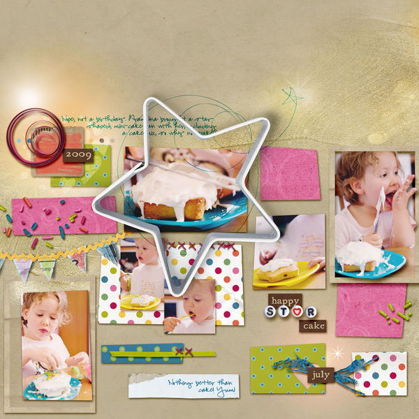 Ideas for Copic Marker Coloring on Scrapbook Layout Embellishments