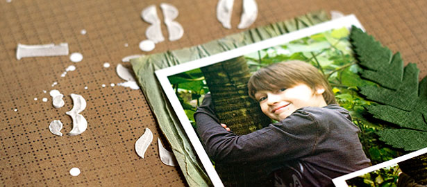 Modeling Paste Techniques and Ideas for Your Scrapbook Pages