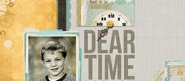 What’s Your Motif? Ideas for Using Clocks on Your Scrapbook Pages