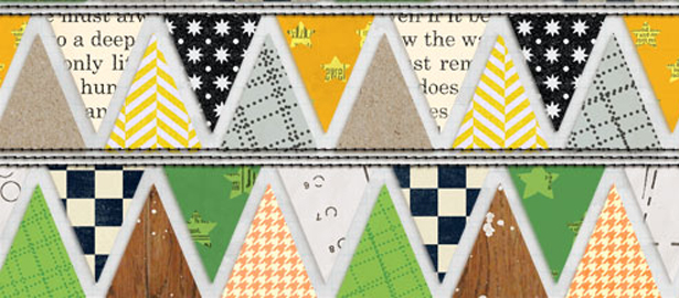 Use Geometric Shapes on Your Scrapbook Pages For Interest, Stability, and Energy