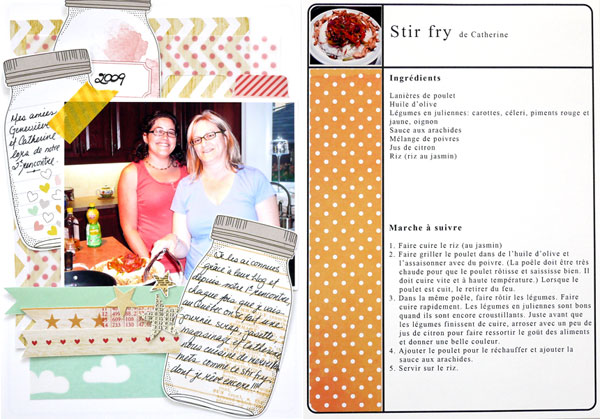 SSC Designs | What's Baking? Printed Scrapbook Pages