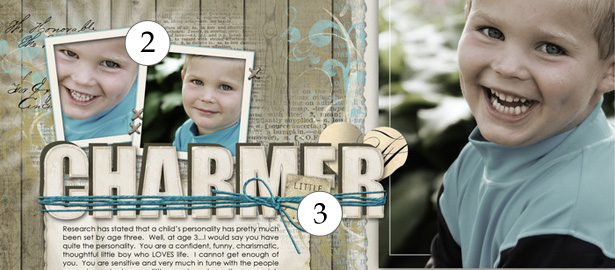 5 Ideas to Lift from 1 Scrapbook Page by Jana Morton