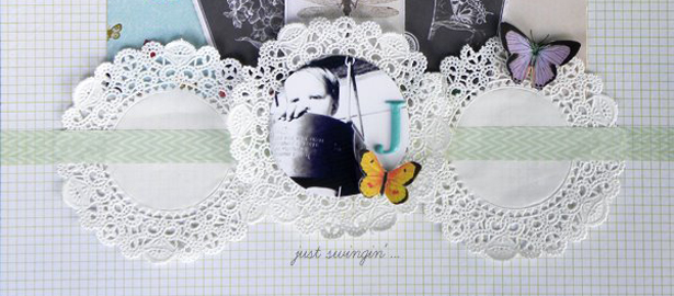 Ideas for Using Doilies on Scrapbook Pages