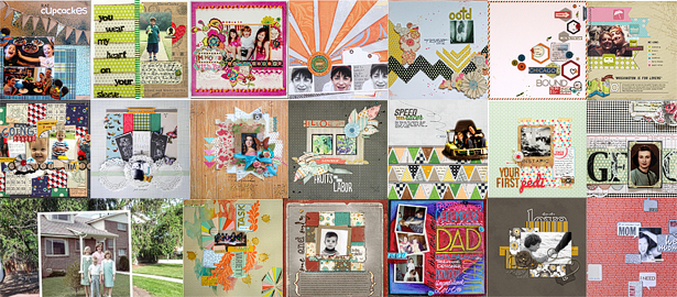 20 Trendy Looks for Your Scrapbook Pages