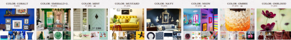 Follow Get It Scrapped on Pinterest to keep track of color, ,pattern, style, and motif trends as we spot them.