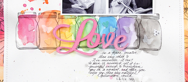 9 Ways to Give Your Scrapbook Pages a Trendy Rainbow Color Treatment