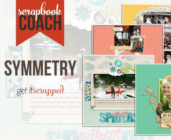 Ideas for Designing Scrapbook Pages with Symmetry