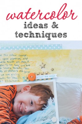 5 Techniques for the Scrapbook Page | Get It Scrapped