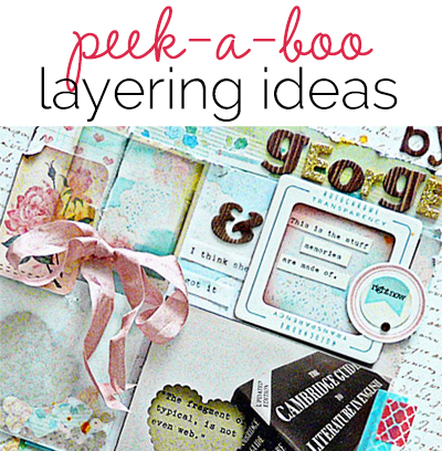 Washi Tape Scrapbooking Ideas  DIY Layered Heart Embellishments