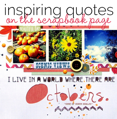 Travelers Tale 12 x 12 Quotes & Phrases - Quick Quotes Scrapbook