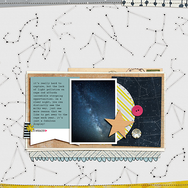 Scrapbooking Ideas for Storytelling and Design with the Constellation Motif | Celeste Smith | Get It Scrapped