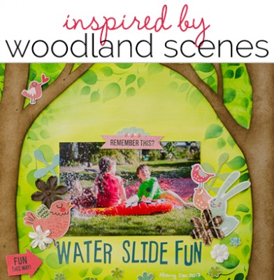 Scrapbook Page Layout Designs Inspired by Woodland Settings  | Get It Scrapped