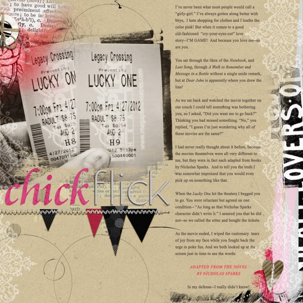 It's a Love Story | Scrapbook Ideas for Telling Your Love Story | Amy Kingsford | Get It Scrapped