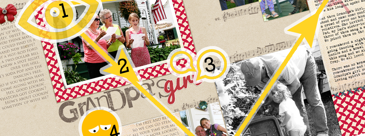 How to Make a Scrapbook Page
