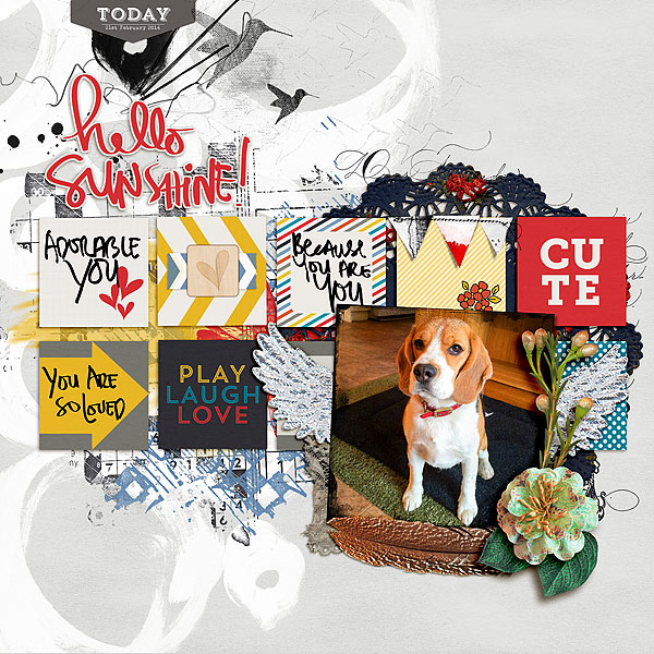 Ideas for Scrapbook Page Storytelling with Trendy Brush Script Elements | Audrey Tan | Get It Scrapped