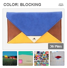 Get Scrapbooking Ideas from Color-Blocked Fashions, Home Decor, Art, and More