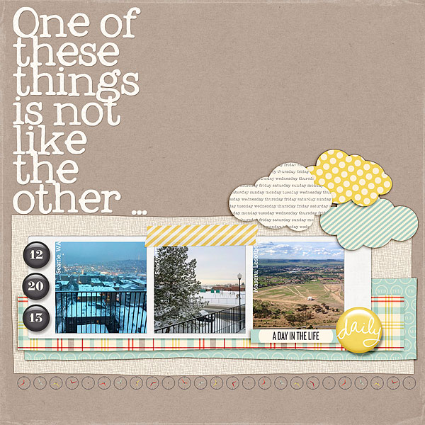 Scrapbooking Ideas Inspired by Emily Pitts' Layouts | Heather Awsumb | Get It Scrapped