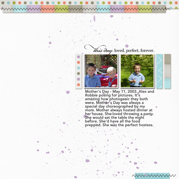 How to Push Your Scrapbook Page Color Scheme Story  | Jennifer Kellogg | Get It Scrapped