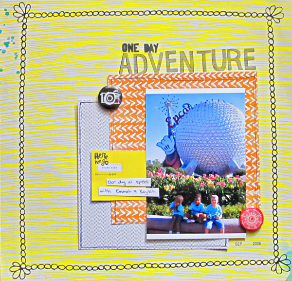 Ideas for Using Highly Saturated Scrapbook Page Color Schemes | Christy Strickler | Get It Scrapped