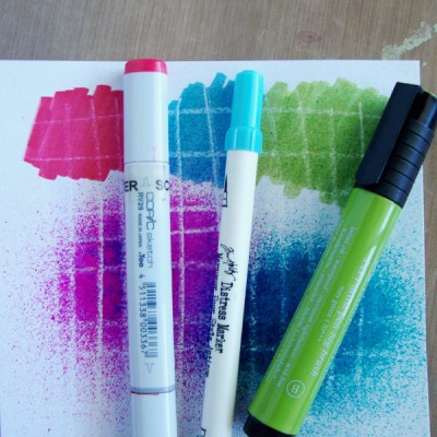 Resist Techniques with Paper Crafter Crayons | Michelle Houghton | Get It Scrapped