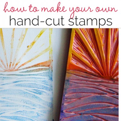 Mixed Media with Michelle Houghton | How to Make Your Own Stamps