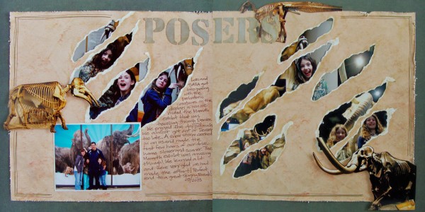 Add Layers Behind Negative Space and Cutaways That Strengthen Scrapbook Page Storytelling | Michelle Houghton | Get It Scrapped