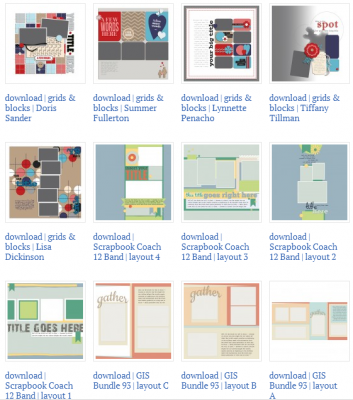 Make Scrapbook Sketches & Templates Your Own |Get It Scrapped