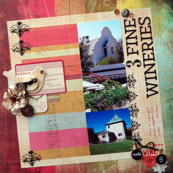  Speed Up Your Scrapbooking and Have Fun with Technique by Making Artsy Canvases First | Susanne Brauer | Get It Scrapped