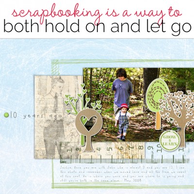 Scrapbooking Lets Me Both Hold On and Move Forward | Get It Scrapped