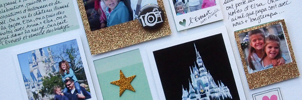 Make Multi-Photo Scrapbook Pages With Silhouette Photo-Mat Cut Files