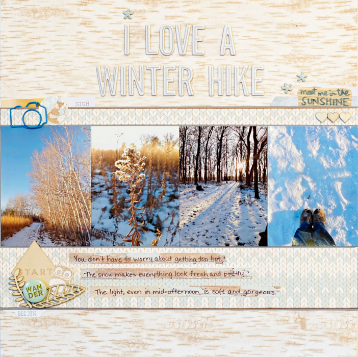 Use Your Photos of Nature to Scrapbook a Personal Story | Marcia Fortunato | Get It Scrapped