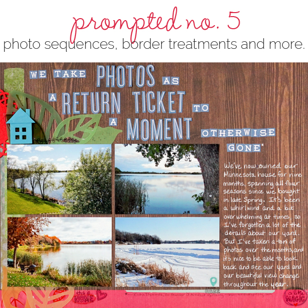 Start Your Next Scrapbook Page Here | Page Prompts No. 5 | Get It Scrapped