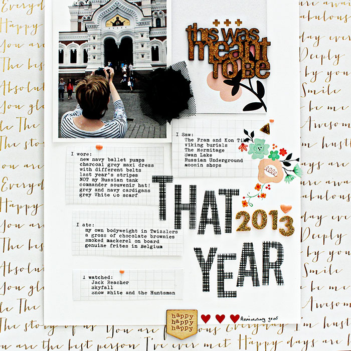 Scrapbooking Ideas for Visual Storytelling with the List/Collage Story Style | Sian Fair |Get It Scrapped