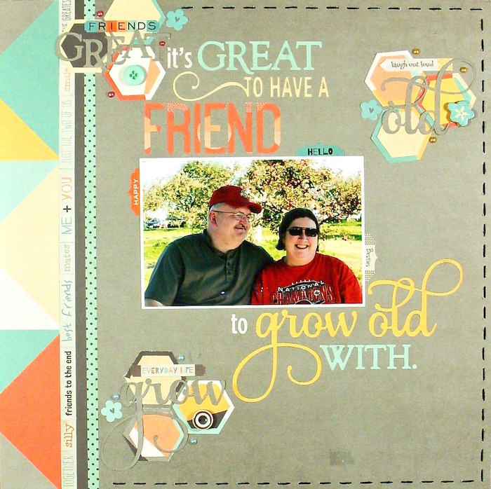 Scrapbooking Ideas for Designing with Text Elements | Sue Althouse | Get It Scrapped