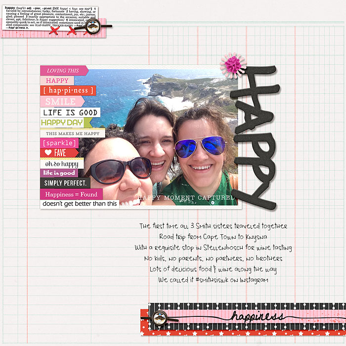 Scrapbooking Ideas for Designing with Text Elements | Heather Awsumb | Get It Scrapped