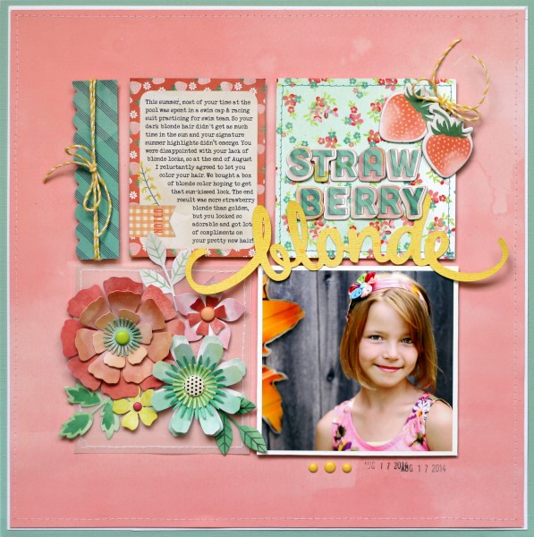 5 Liftable Scrapbook Page Ideas from a Layout by Lisa Dickinson | Get It Scrapped