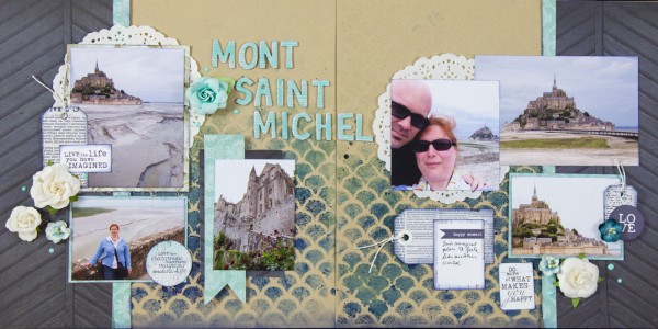 Scrapbooking Ideas for Designing Two-Page Layouts with "Bracketing" | Gretchen Henninger | Get It Scrapped